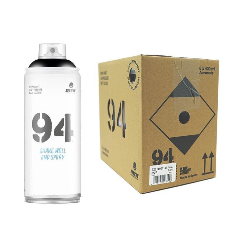 MTN 94 Black 400ml 6 Pack | Spray Planet