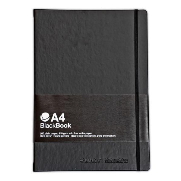 Montana Colors MTN Blackbook Sketch Book A4 Black