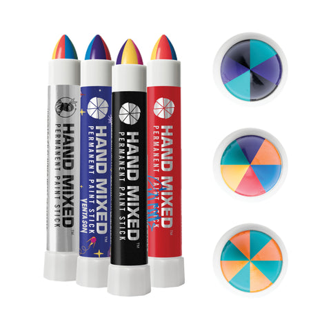 Hand Mixed Paint Sticks