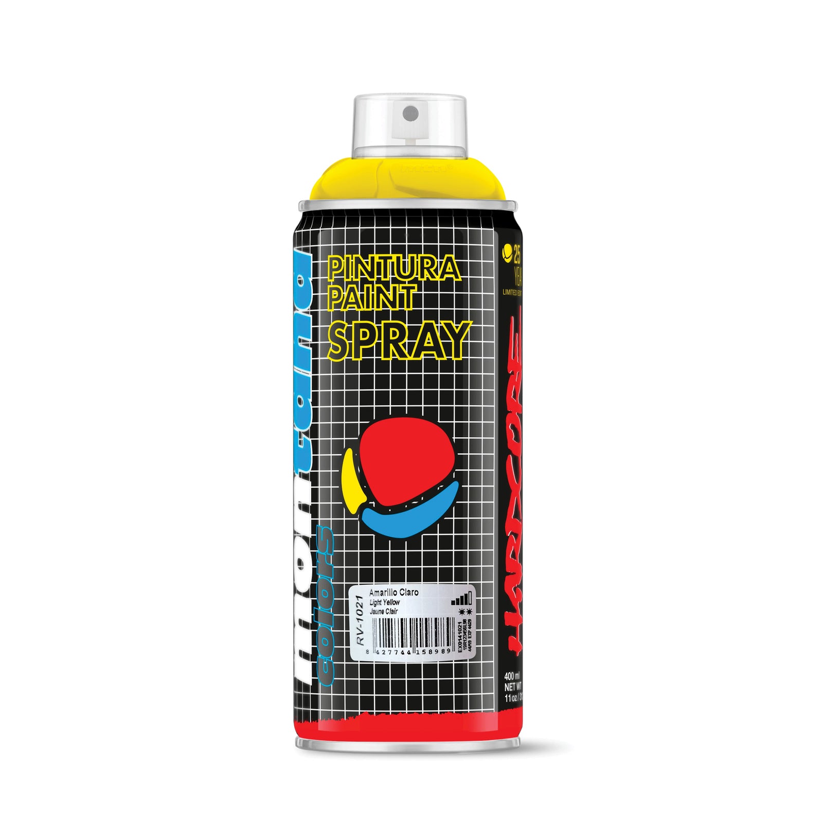 Classic MTN Hardcore 25th Anniversary Edition - Light Yellow | Spray Planet