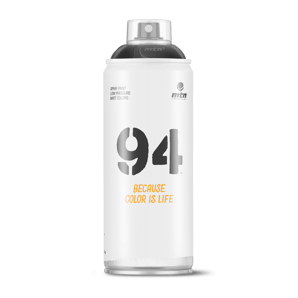 MTN 94 Spray Paint - Shadow Black | Spray Planet