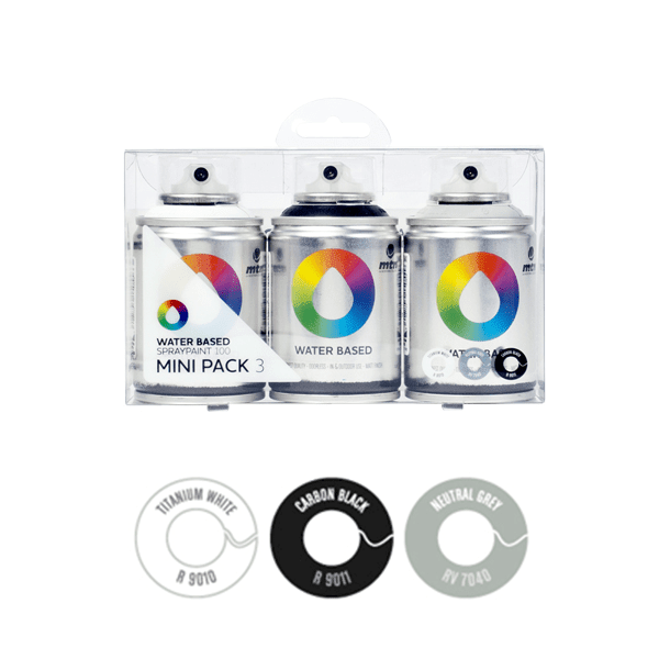 MTN Water Based Spray Paint 100ml 3-Pack | Spray Planet